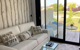 Precioso Apartamento Con Terraza Y Piscina En Portonovo-Sanxenxo