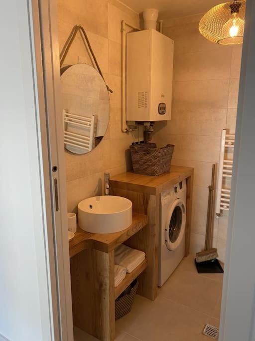 Precioso Apartamento Con Terraza Y Piscina En Portonovo-Sanxenxo Exterior foto