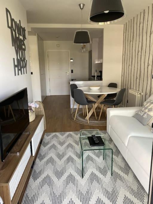 Precioso Apartamento Con Terraza Y Piscina En Portonovo-Sanxenxo Exterior foto