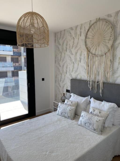 Precioso Apartamento Con Terraza Y Piscina En Portonovo-Sanxenxo Exterior foto